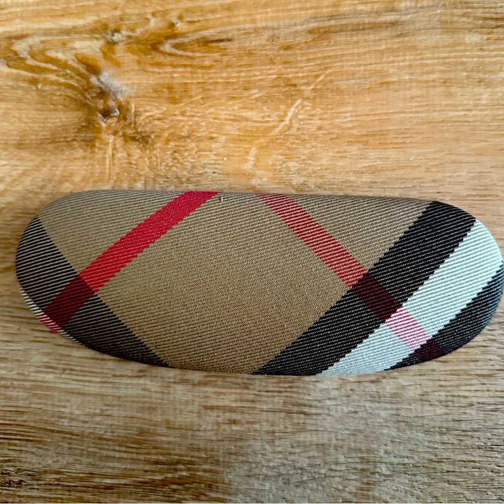 Burberry eyeglass case